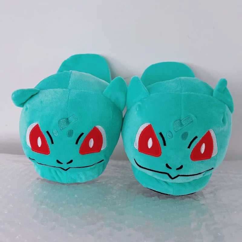 Cute Pokemon Slippers (4 Variants) Snorlax Eevee Gengar Bulbasaur